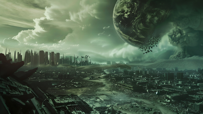 终极末日场景图片