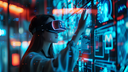 虚拟VR眼镜图片