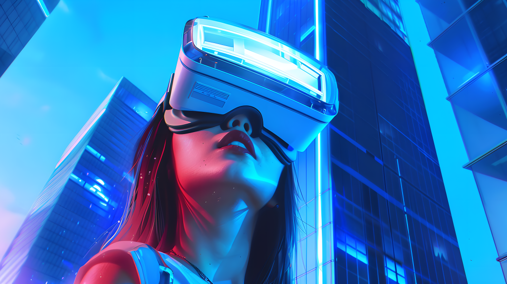 虚拟VR虚拟世界图片