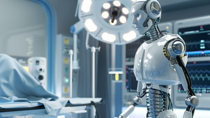 智能机器人助力手术版权图片下载