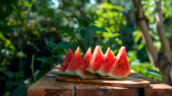 夏日西瓜创意图片