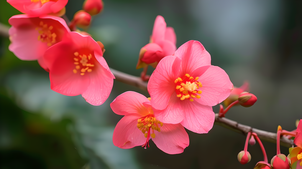 海棠花浪漫图片