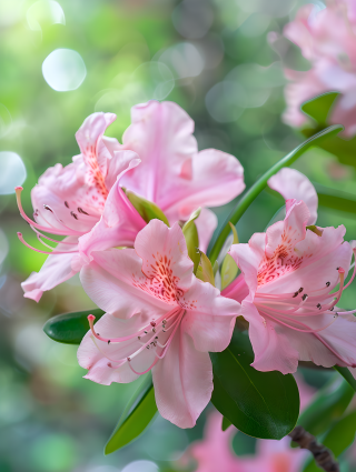 杜鹃花柔和粉色图片