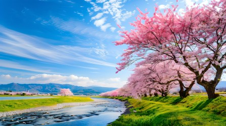 樱花树唯美图片