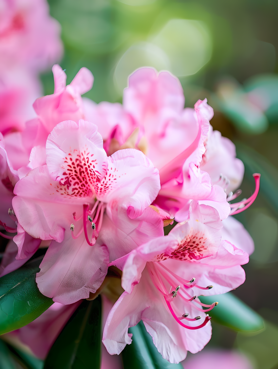 杜鹃花花蕊特写版权图片下载