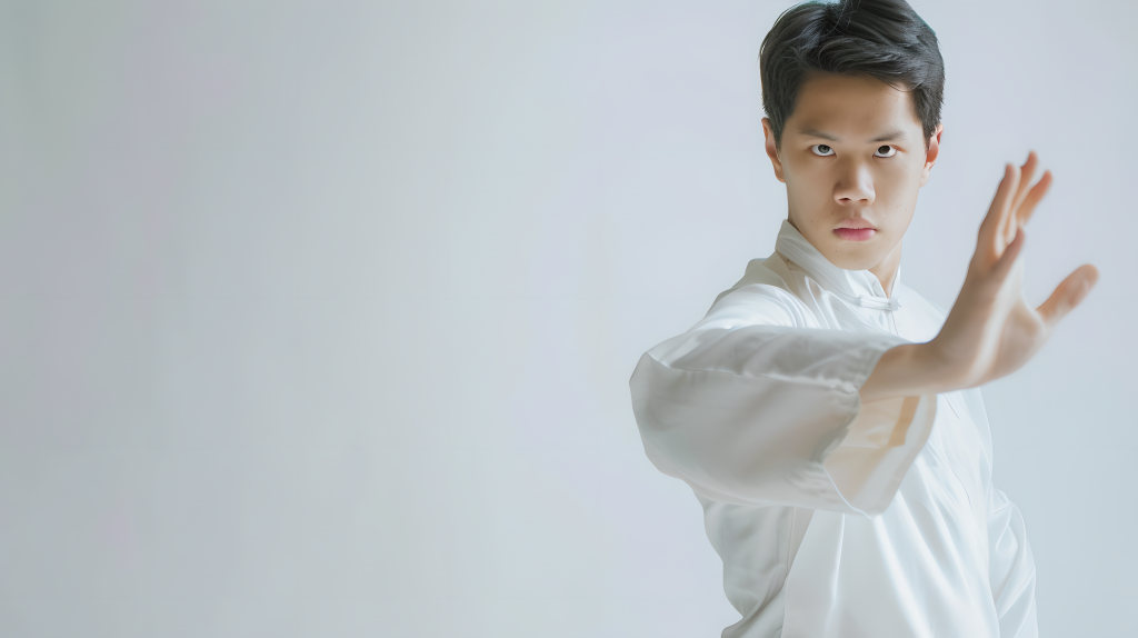 武术青年版权图片下载