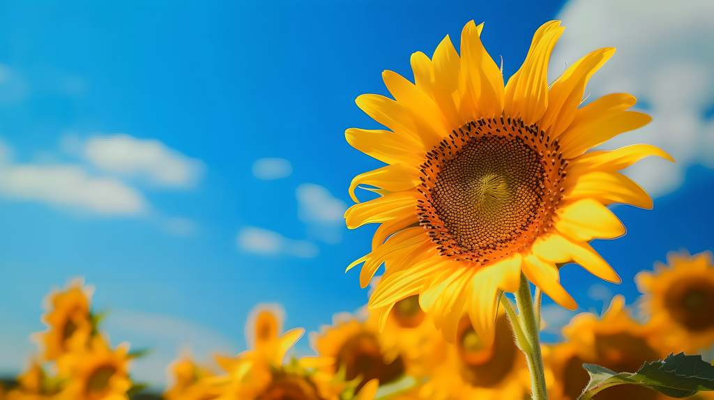 太阳花美景图片