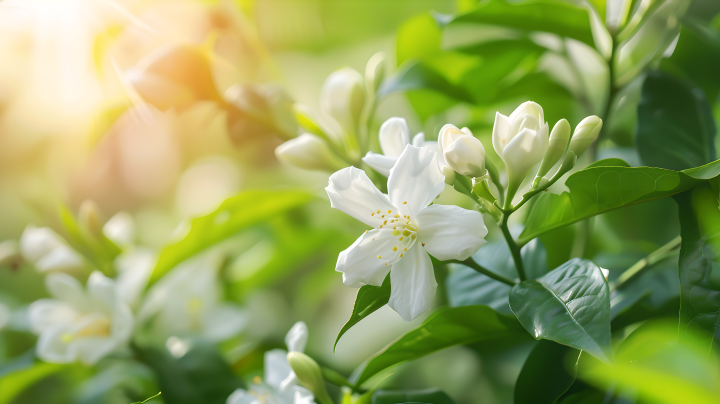 茉莉花花瓣版权图片下载