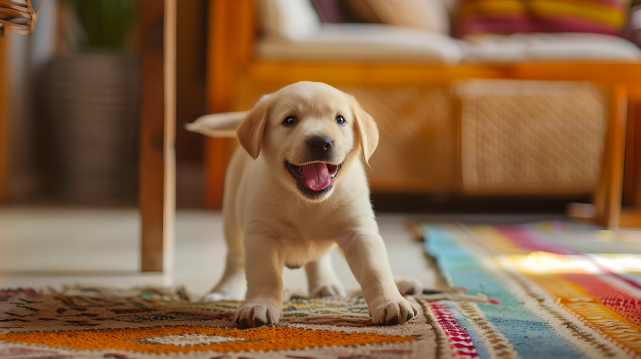 拉布拉多犬活泼好动版权图片下载