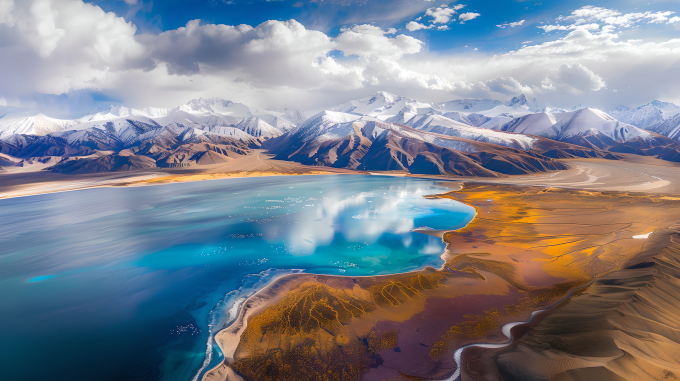 新疆雪山冰川图片