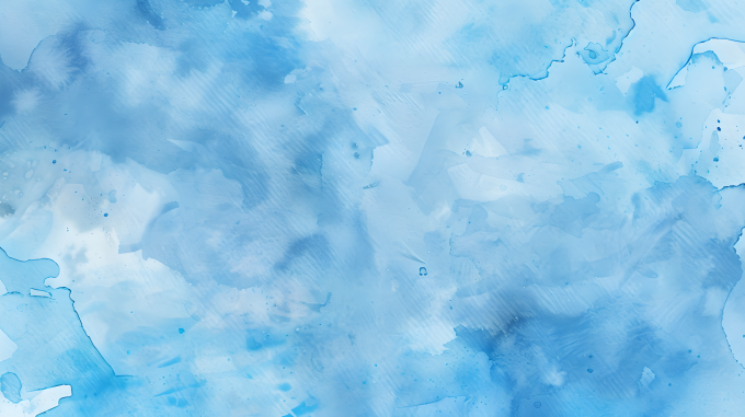 蓝色背景水彩风格图片