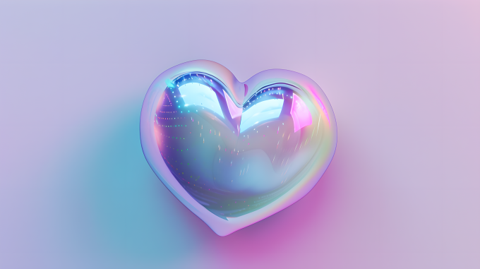 爱心紫色背景图片