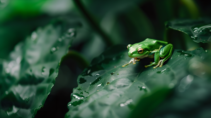 林中的青蛙版权图片下载