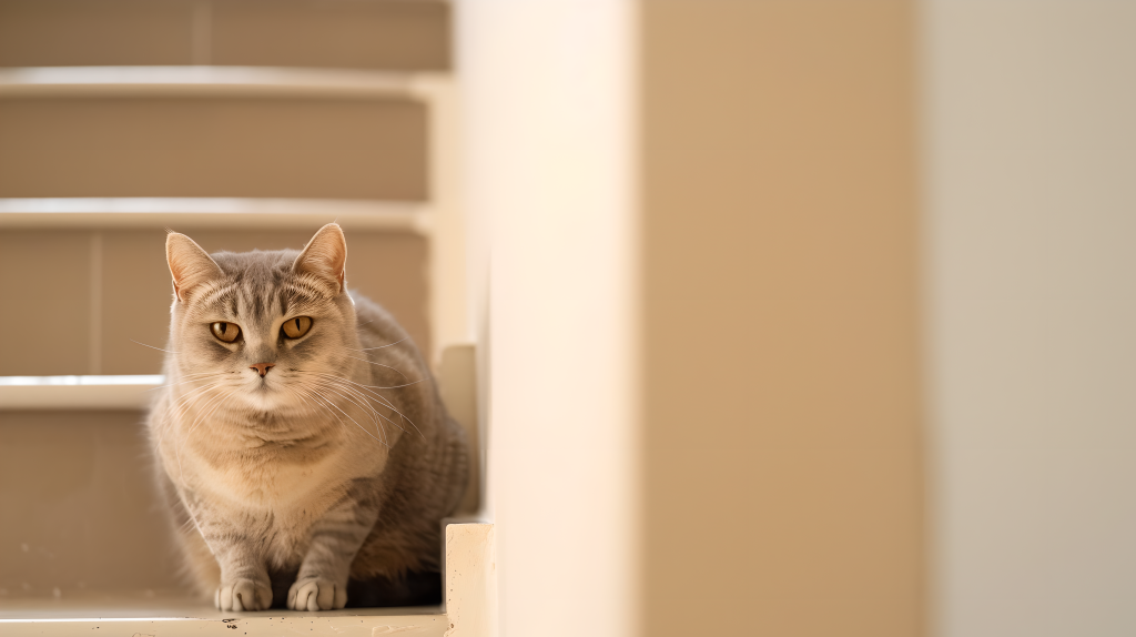 毛茸茸的胖猫版权图片下载