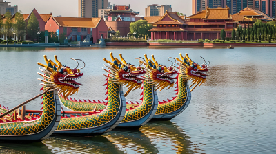 龙舟端午节图片