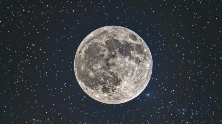 月亮星辰图片
