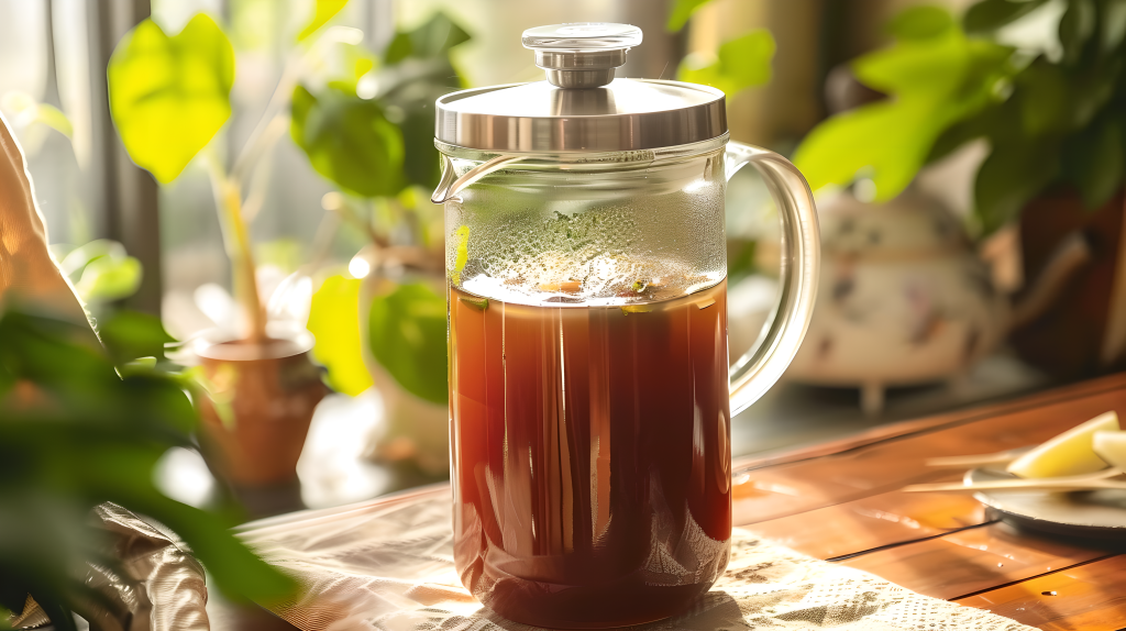 一大壶酸梅汤图片