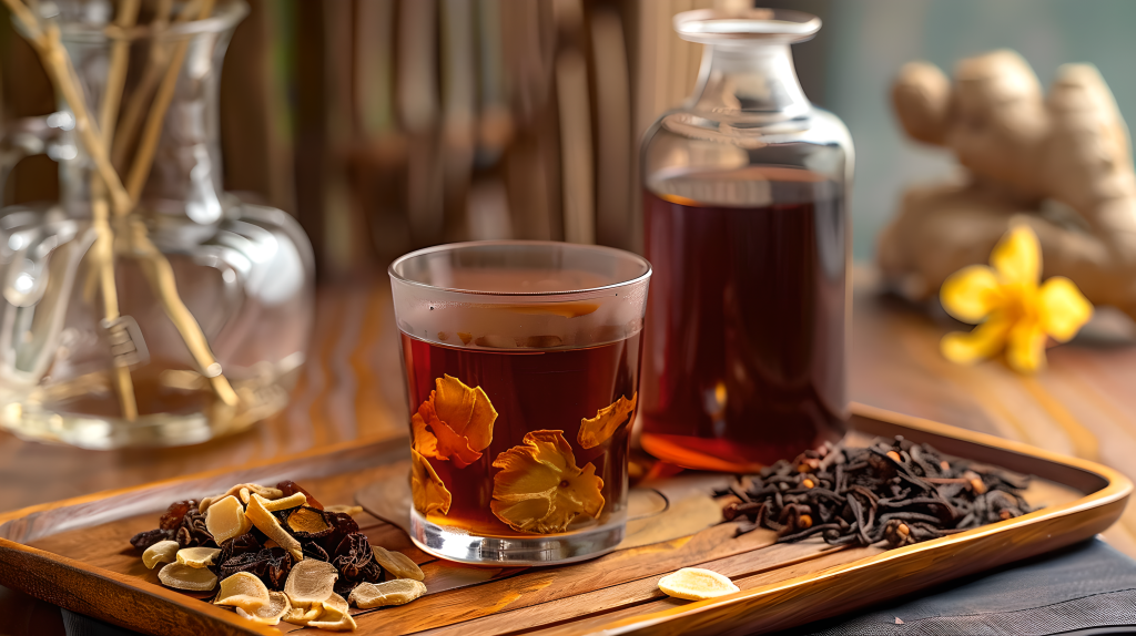 酸梅汤夏日饮品图片