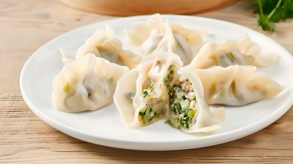 一盘饺子版权图片下载