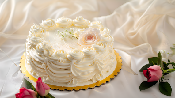 生日蛋糕唯美图片