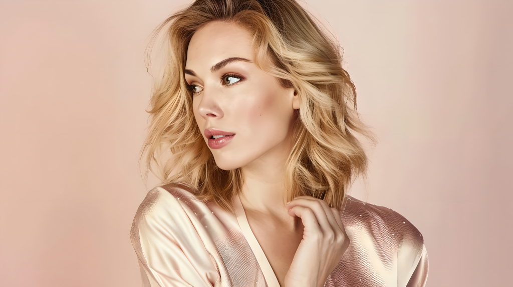 欧洲美女金色头发版权图片下载