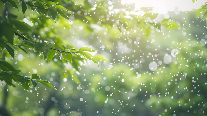 下雨天雨滴落下版权图片下载