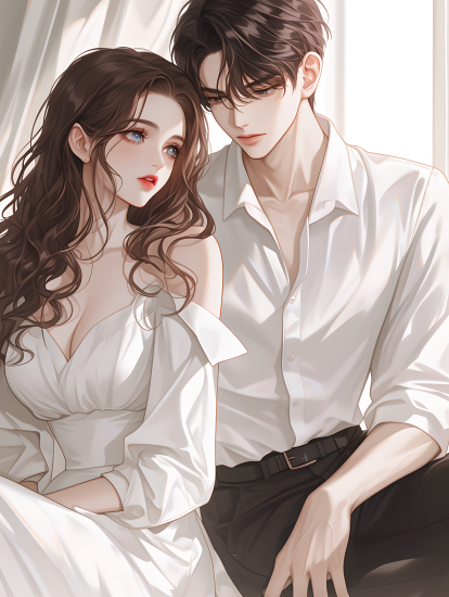 情侣头像白色系图片