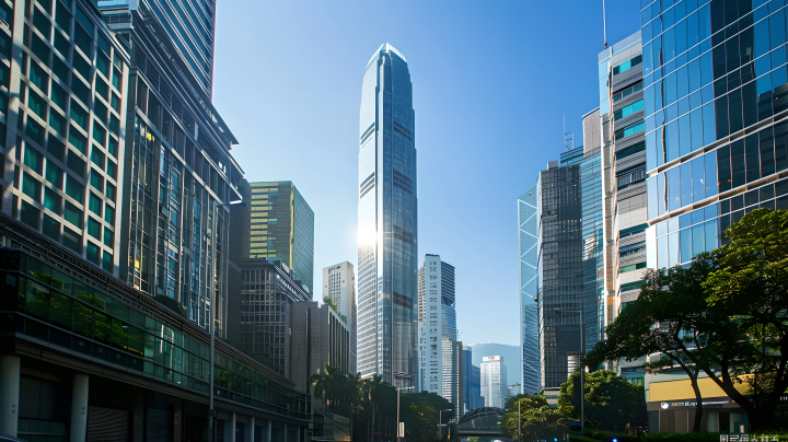 香港城市建筑版权图片下载