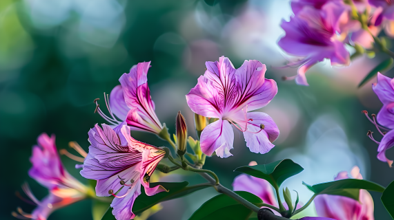 紫荆花盛开图片