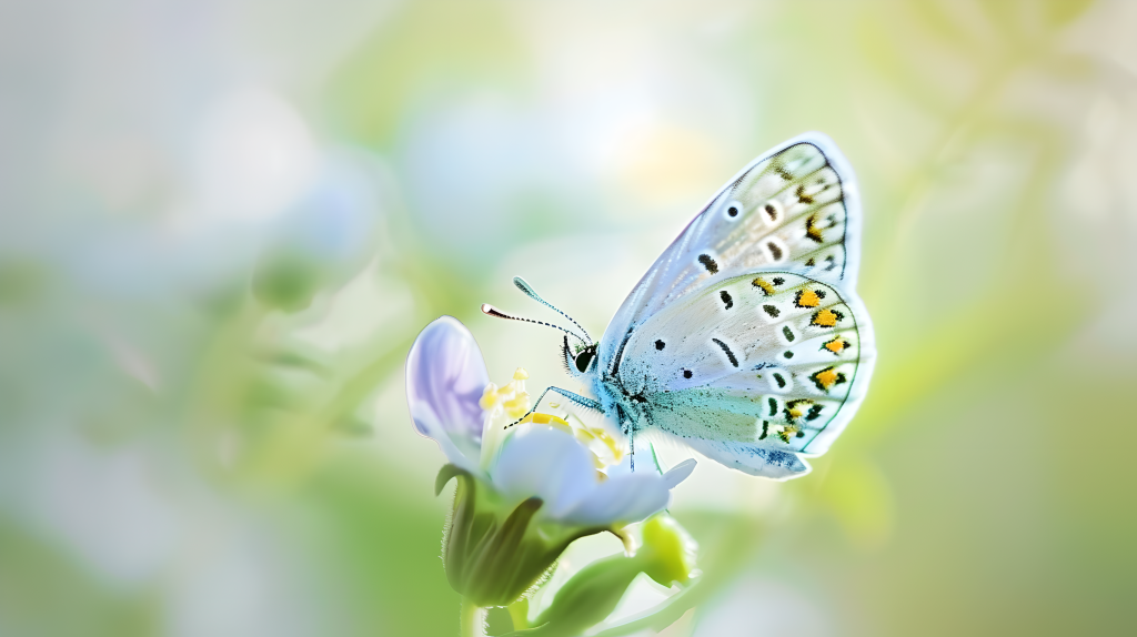 漂亮蝴蝶自然风光图片