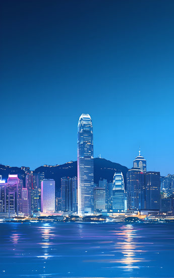 香港海港风光图片