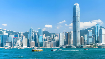香港海天一色风光图片