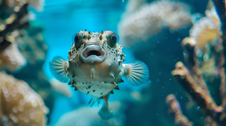 河豚水族馆图片