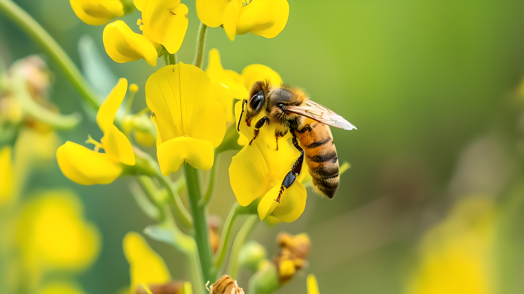 油菜花鲜艳色彩版权图片下载