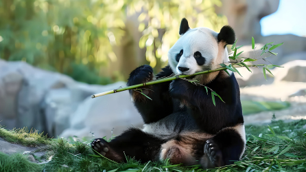 熊猫珍稀动物图片