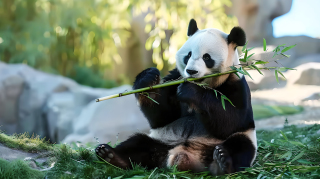 熊猫珍稀动物图片