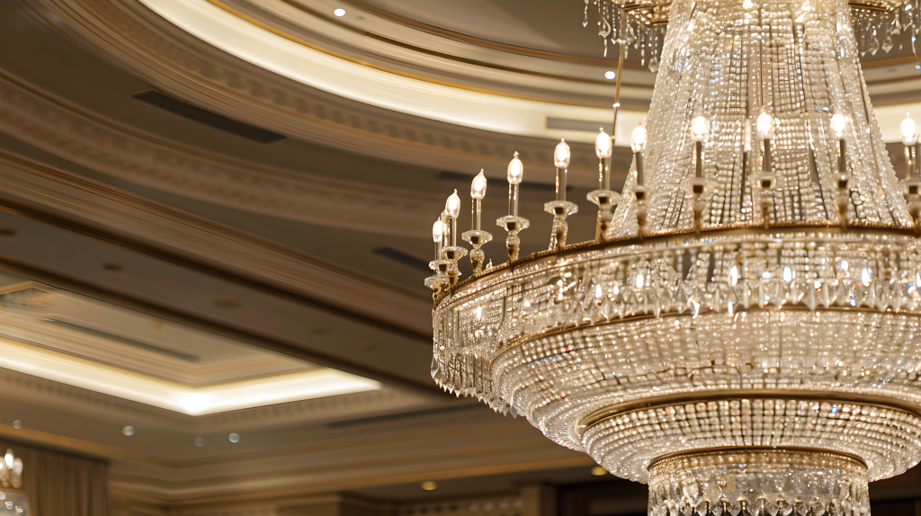 水晶灯奢华装饰版权图片下载