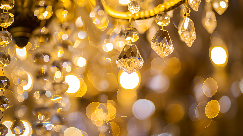 水晶灯唯美版权图片下载