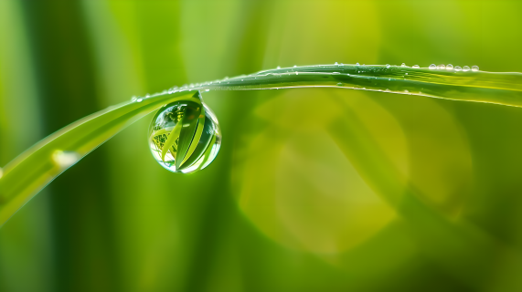 露水自然景观图片