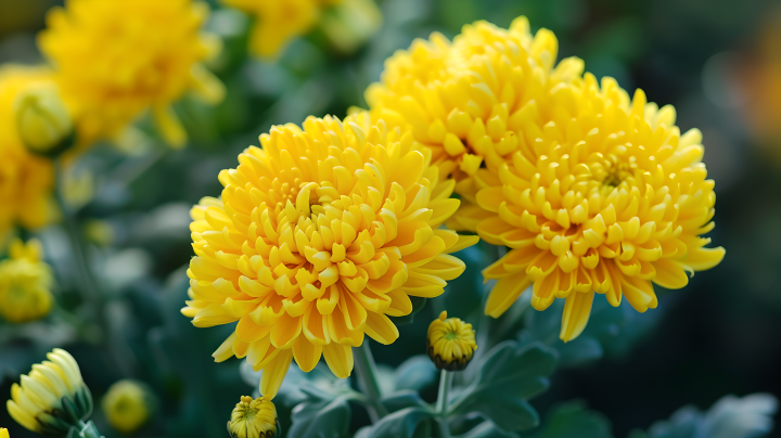 菊花特写版权图片下载