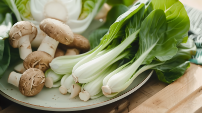 鲜嫩的油菜图片