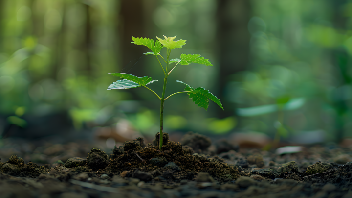 种树环保小植物版权图片下载