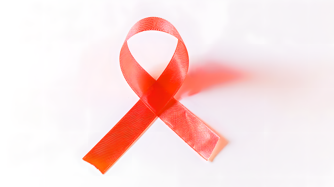 红丝带光影图片