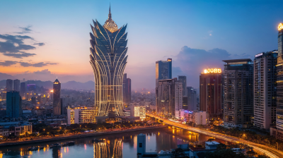 澳门夜景图片