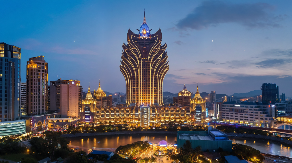 澳门高楼大厦图片