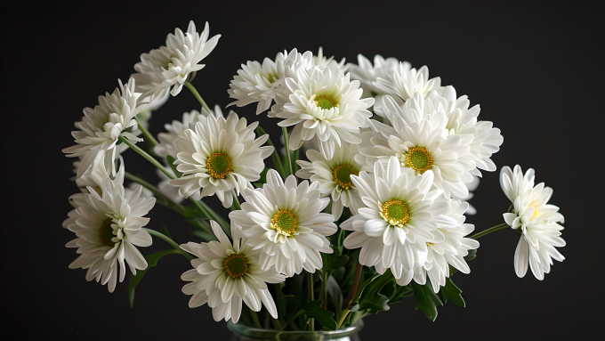 白菊花素雅图片