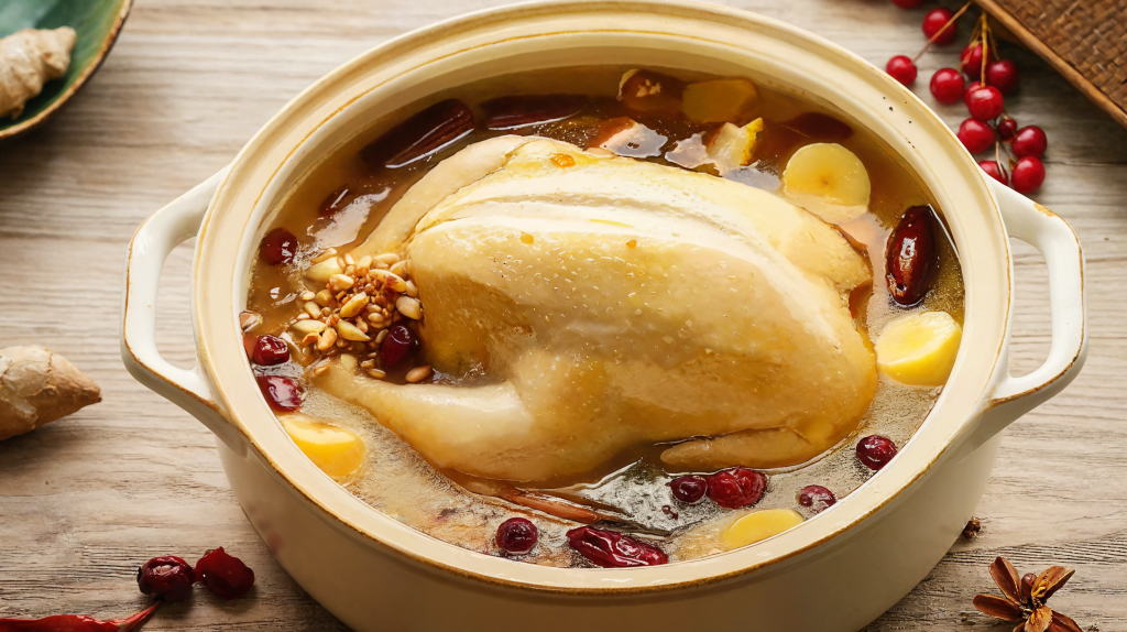 养生鸡汤版权图片下载