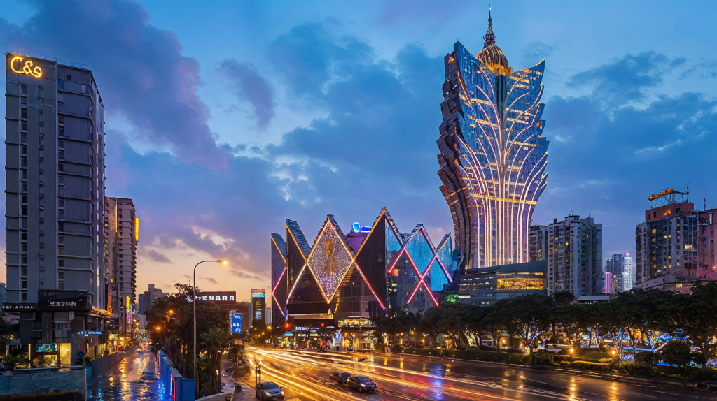 澳门城市美景图片