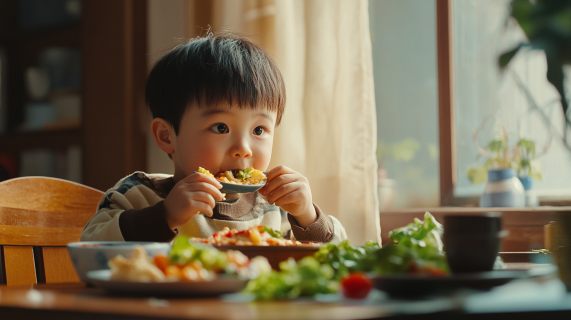 儿童健康饮食图片