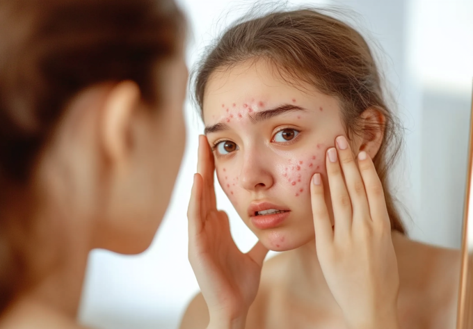 皮肤科检查图片